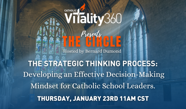 The Strategic Thinking Process: Developing an Effective Decision-Making Mindset for Catholic School Leaders